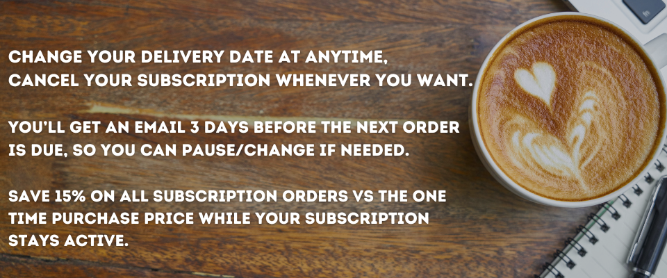 Coffee Subscription Info