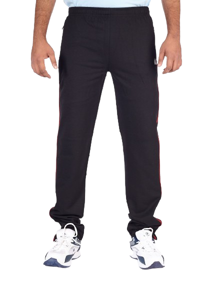 OTTO - Cotton Blend - Navy Track Pants - VOLCANO-NAVY –