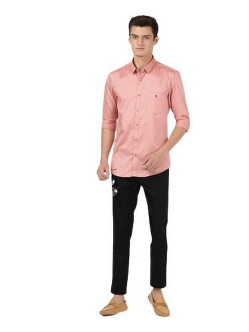 OTTO - Pink Plain Shirt. Relax Fit - LINENFEEL_1 –