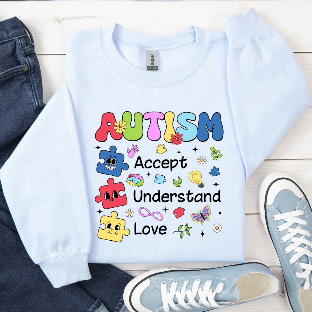 Autism Accept Understand Love PNG