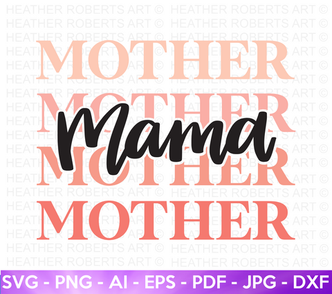 Jolly Mama SVG – Heather Roberts Art