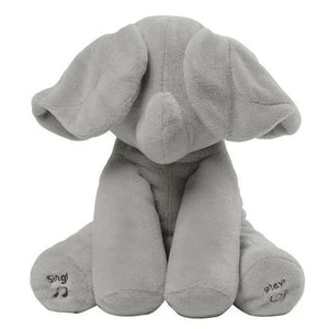 singing elephant stuffed animal