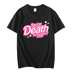 Now I Am Become Death The Destroyer of Worlds Barbie Tee - White Market