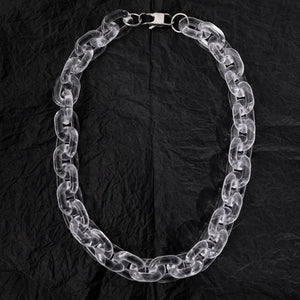 Transparent Acrylic Chain - White Market