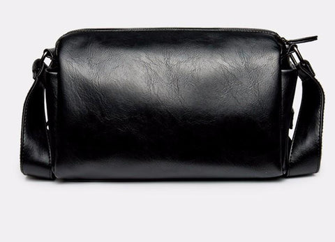 Vegan Leather Messenger Bag