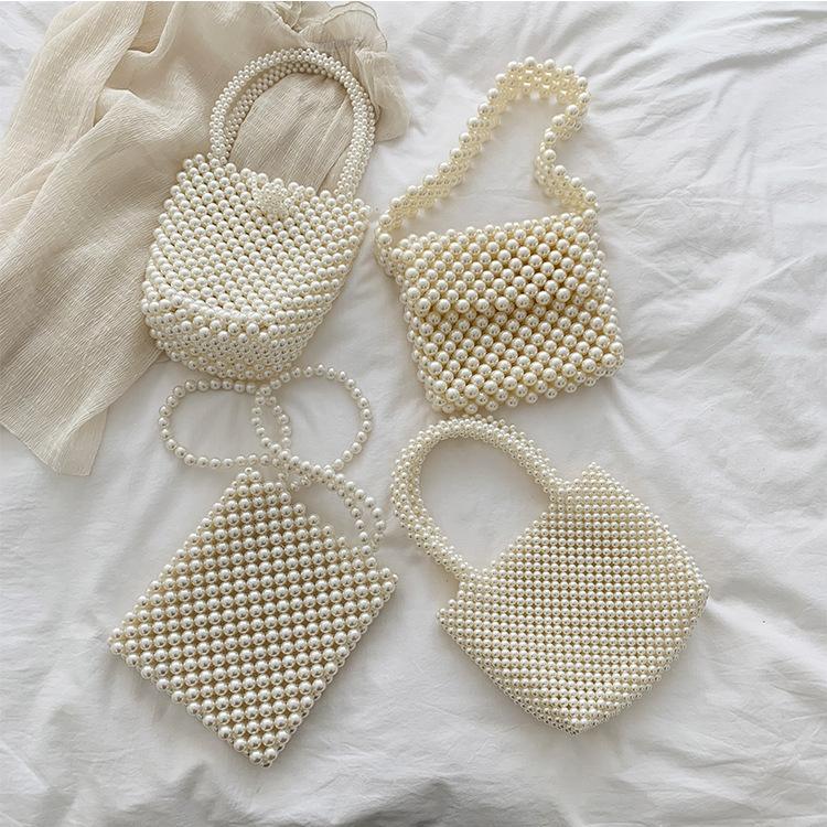 Mini Pearl Bags – White Market