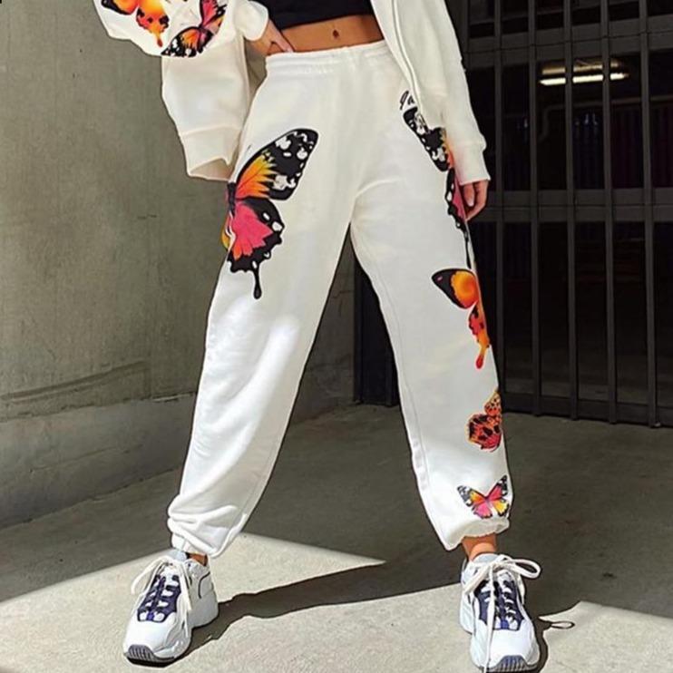 Butterfly Sweatpants – White Market