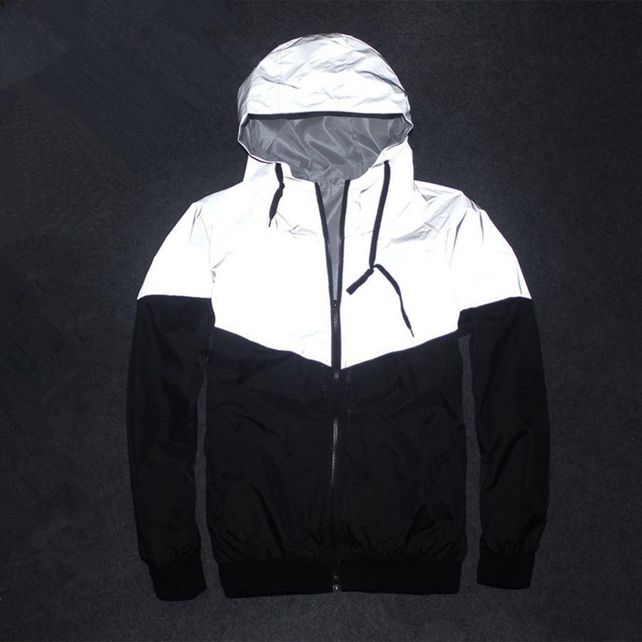 Reflective 3M Sport Jacket – White Market