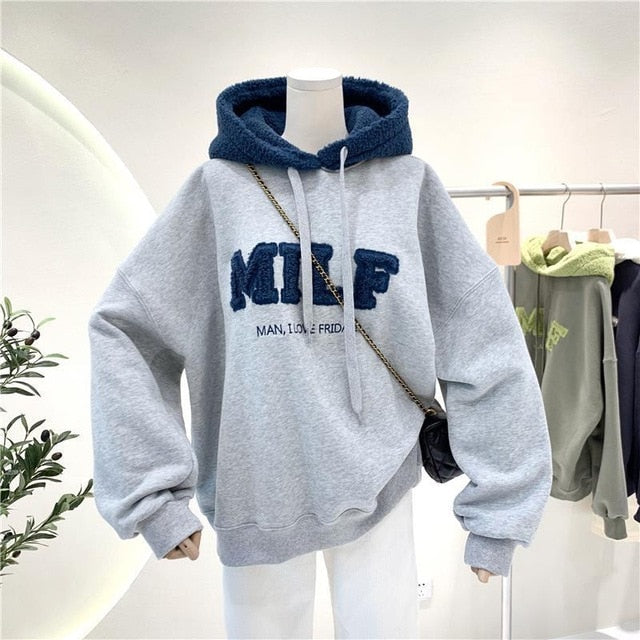 Man I Love Friday Milf Hoodie – White Market