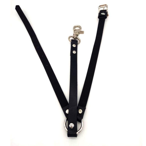 Leather Garter Harness – White Market