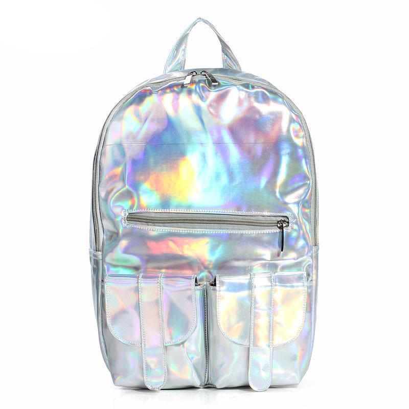 Iridescent Backpack – White Market