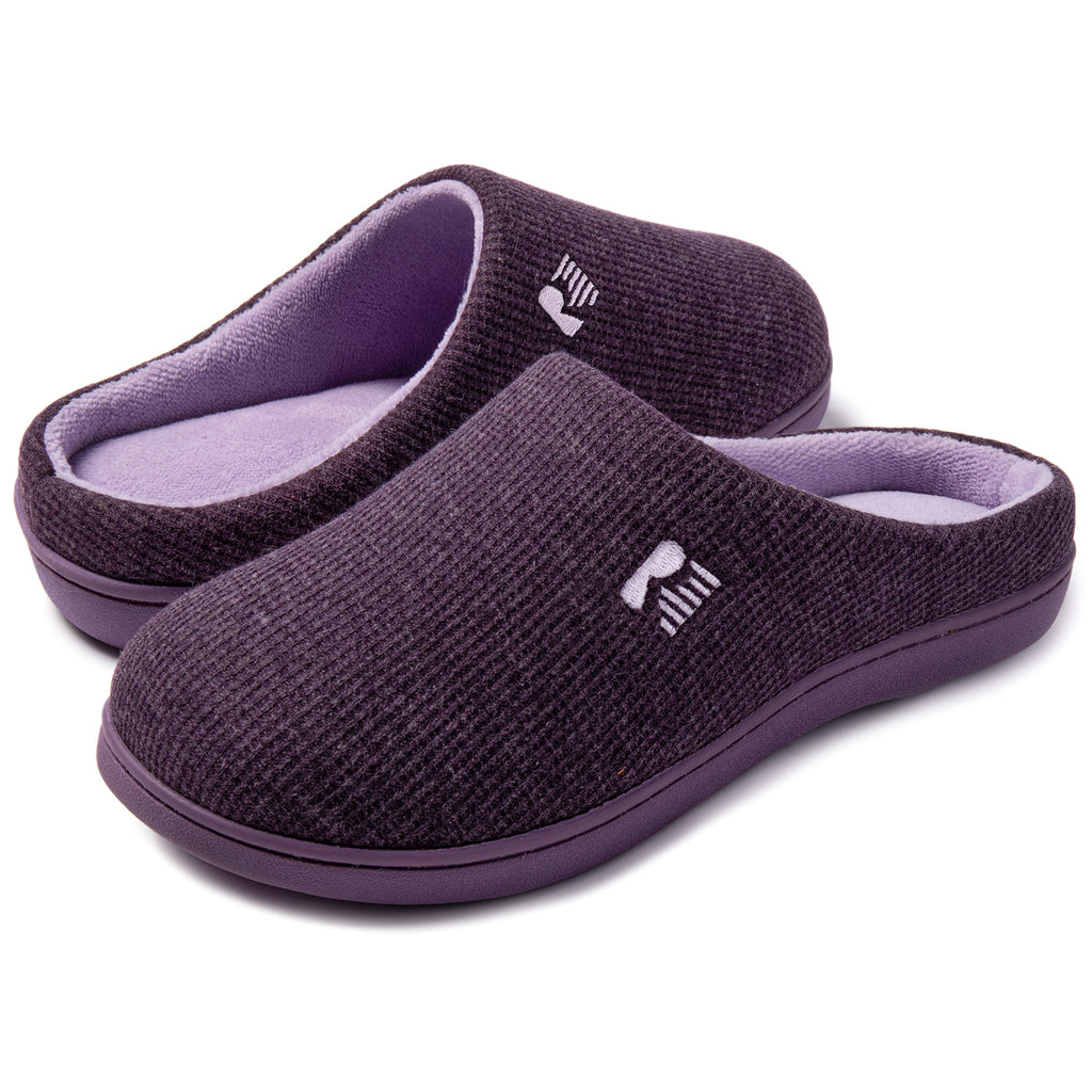 Details about   Rockdove Women'S Sweater Knit Cotton Memory Foam Shoe Sandal Footwear Slipper