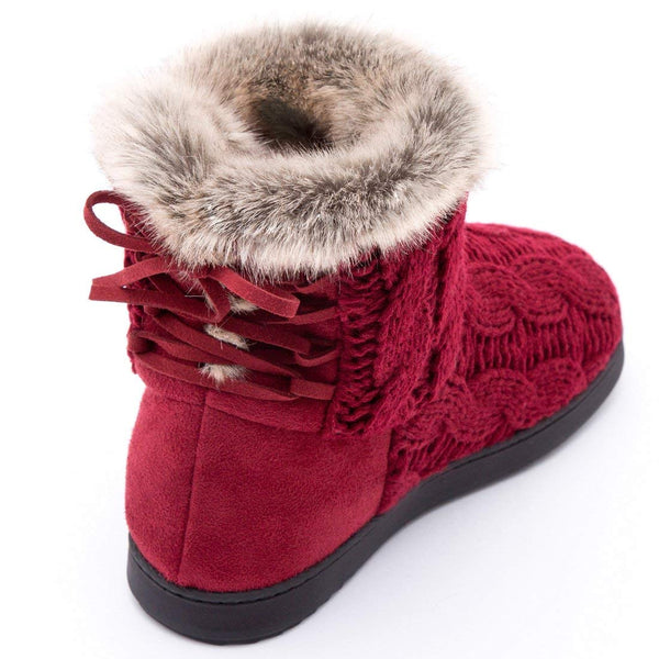 red boot slippers