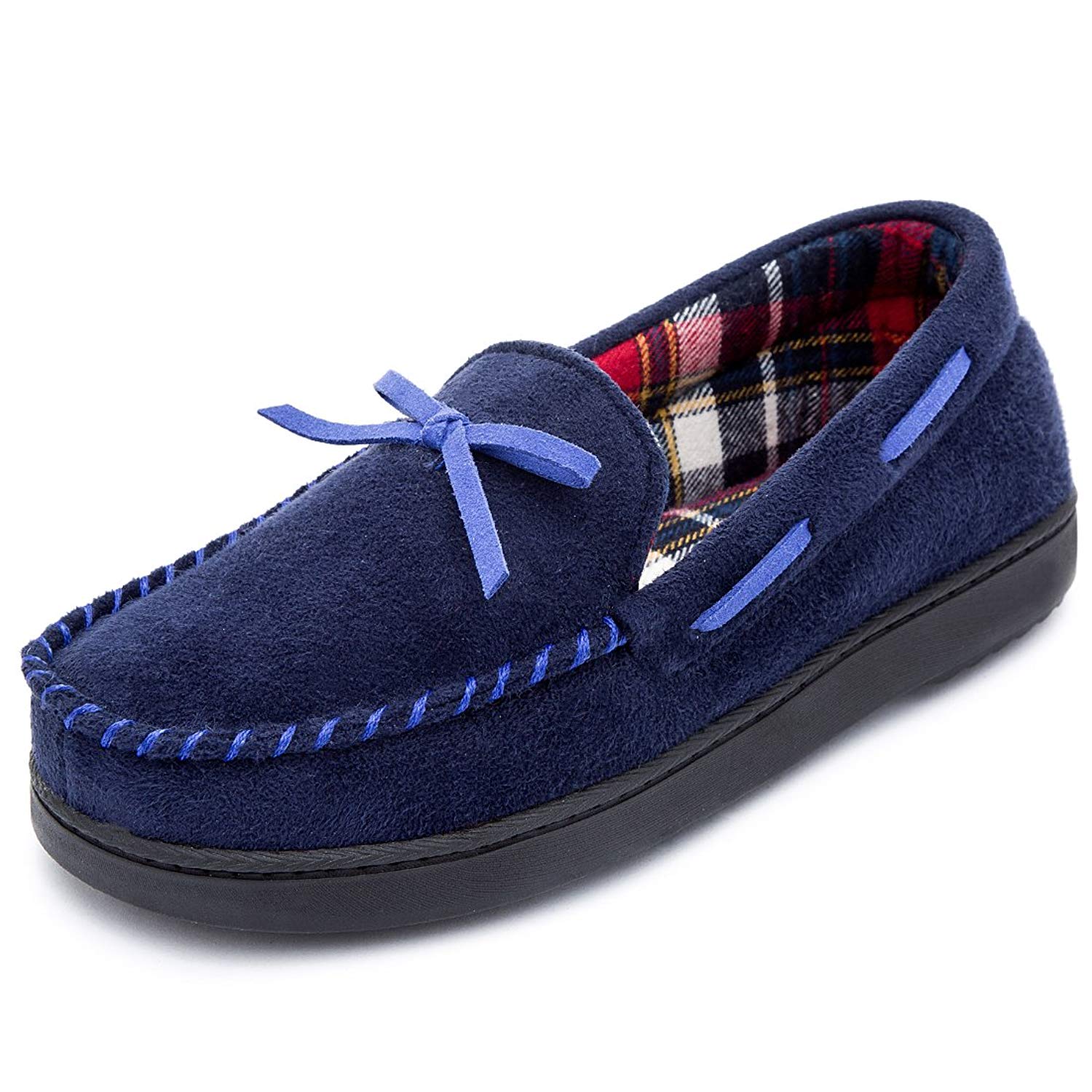 womens flannel lined slippers