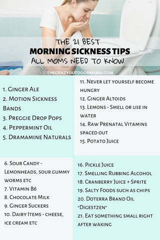 morning sickness remedies