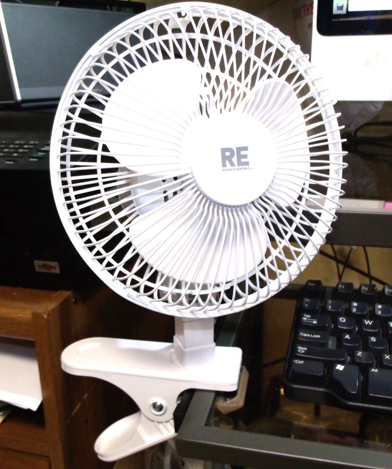 6 Inch Clip On Desktop Fan Join The Revolt Take Back Your Cube