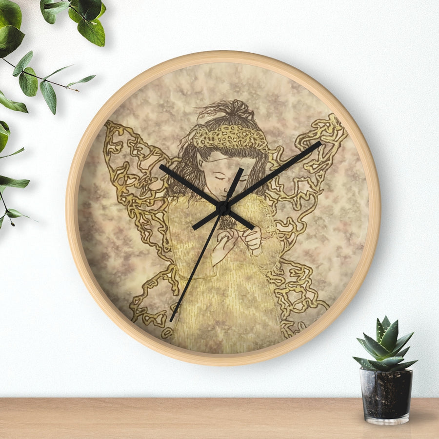 Thinking Fairy Wall Clock – The Knowledge of Letty