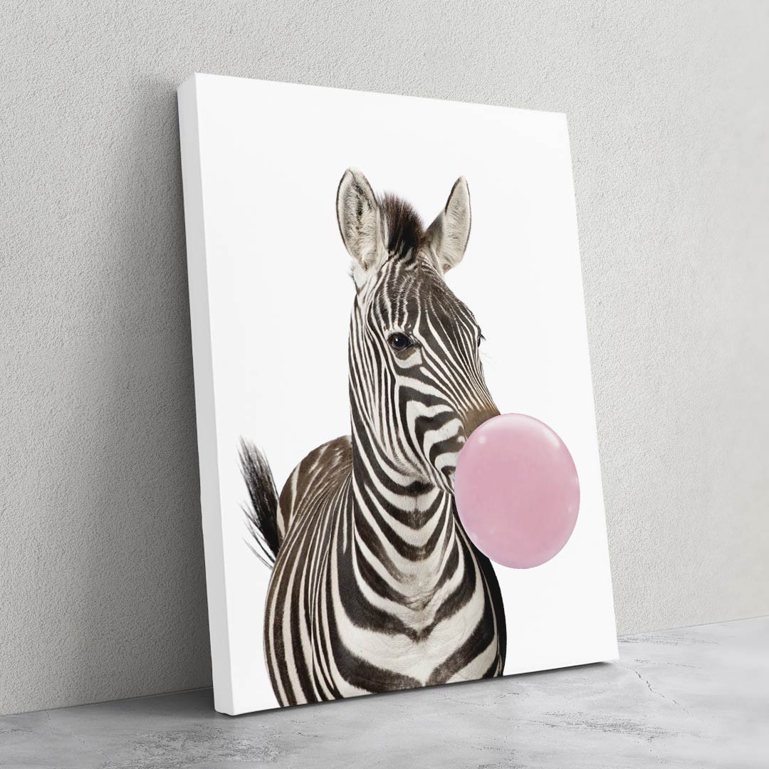 colored zebra gum