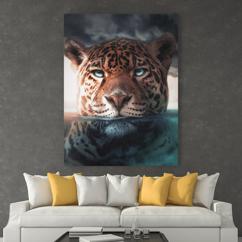 Underwater Jaguar – MoodCanvas