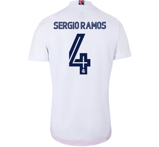 4 Sergio Ramos Camiseta Authentic Primera Equipación Real Madrid 20/21 –  Real Madrid CF | EU Tienda