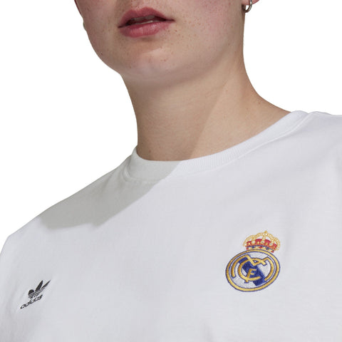 Camiseta Mujer Originals Blanca - Real CF | EU Tienda
