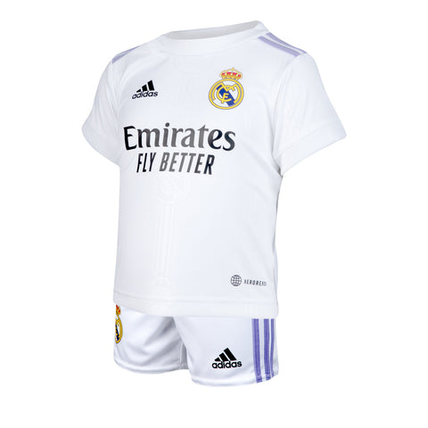 Real Madrid Conjunto Bebés Equipación Blanca 22/23 - Real | Tienda