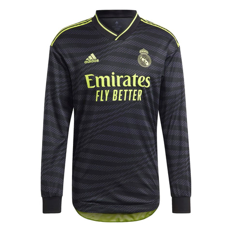 Real Madrid Camiseta Manga Larga Tercera Equipación Negra 22/23 - Real Madrid CF EU Tienda