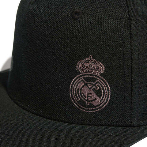 volumen Embajada Chimenea Gorra Plana adidas Negra Real Madrid 22/23 - Real Madrid CF | EU Tienda