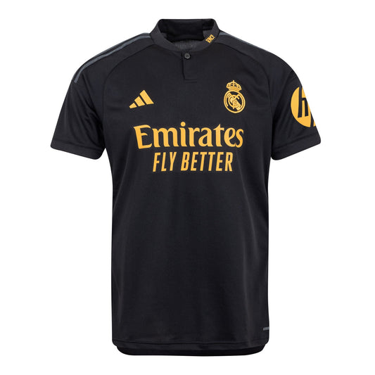 Camiseta Authentic Hombre Tercera Equipación Negra 23/24 - Real Madrid CF