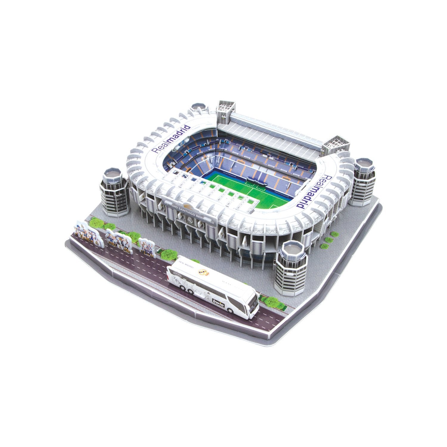desagradable Regeneración Paseo Real Madrid Puzzle 3D Estadio Bernabeu - Real Madrid CF | EU Tienda
