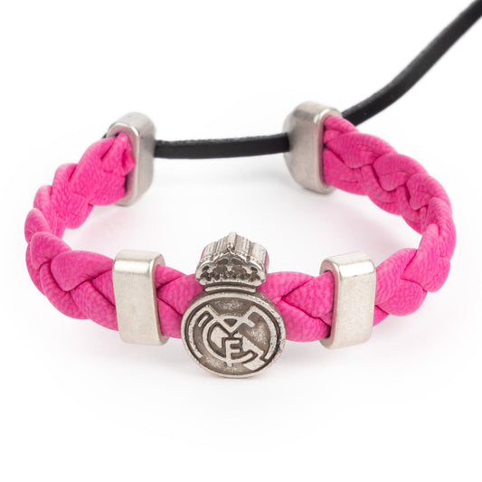 Pulsera Real Madrid Club de Fútbol Fashion Turquesa Junior para Mujer y  Niño. Pulsera de silicona y acero inoxidable. Producto Oficial.