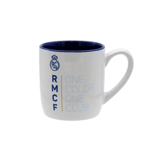 Taza cerámica negra Real Madrid * Regalos de equipos de futbol futbollife