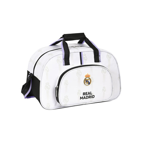 Rítmico Instalaciones secundario Bolsa Deporte Madridista Blanca Morada - Real Madrid CF | EU Tienda