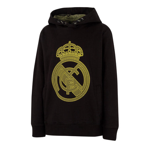 Sudadera Chándal Niños Escudo Negra/Lima - | EU Tienda