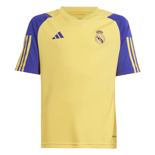 Camiseta adidas Team niño amarilla