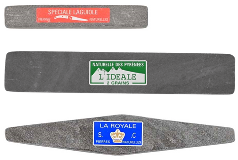 Pierres d'aiguisage des pyrenées Au Sabot