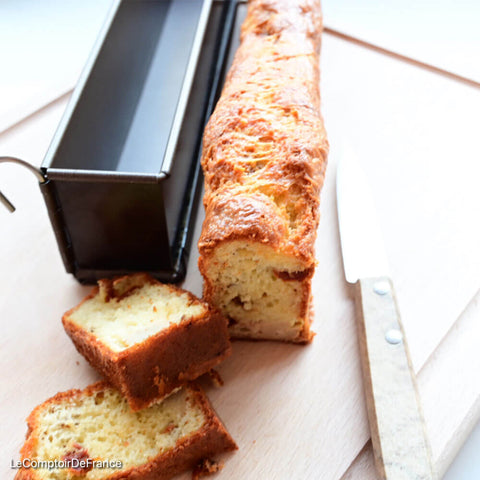 Cake artichaut, tomate séchée et parmesan