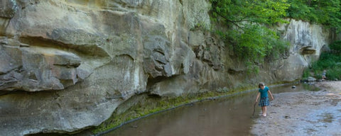 Des Moines river in May 