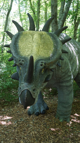 Dinosaur State Park life size