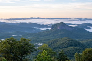 Pisgah National Park Forest above the clouds