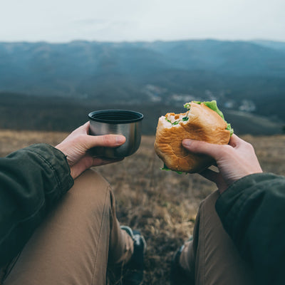 camping food is important on a hike at this state park