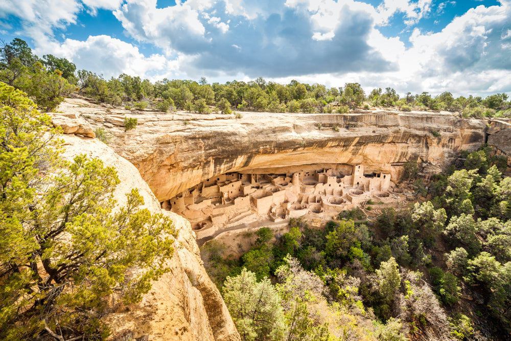 Cliff Dwellings in Mesa Verde National Parks Colorado