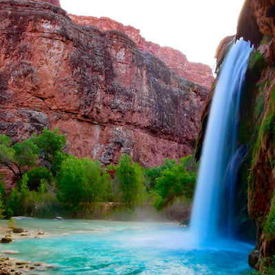 Havasu Falls in Havasu State Park Arizona