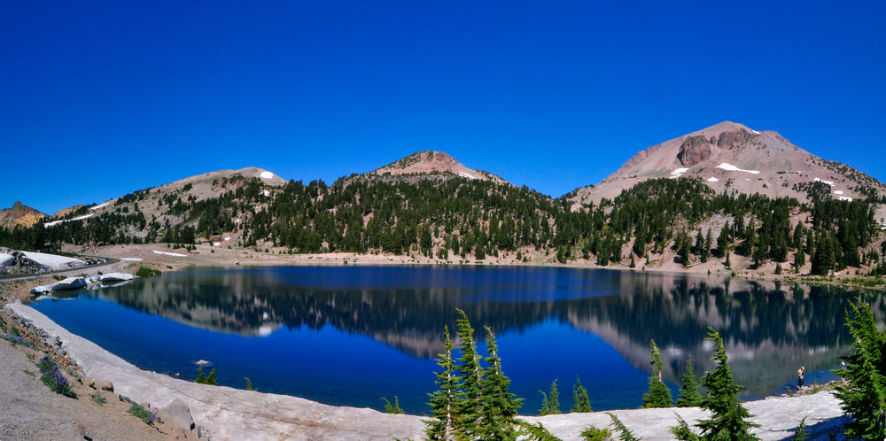 Panoramic View Lassen Volcanic National Park California