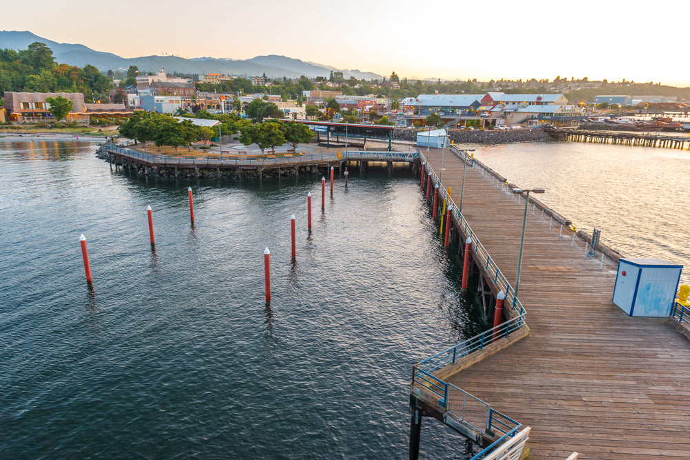 Pier at Port Angeles Washington Near Elwha RV Park