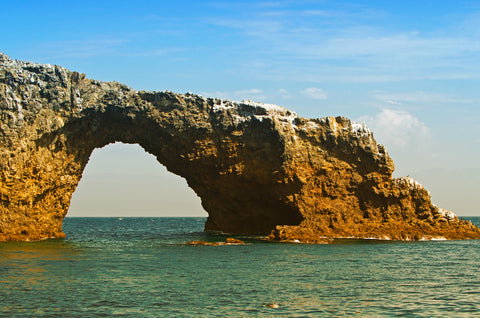 Rock formation near Channel Island 