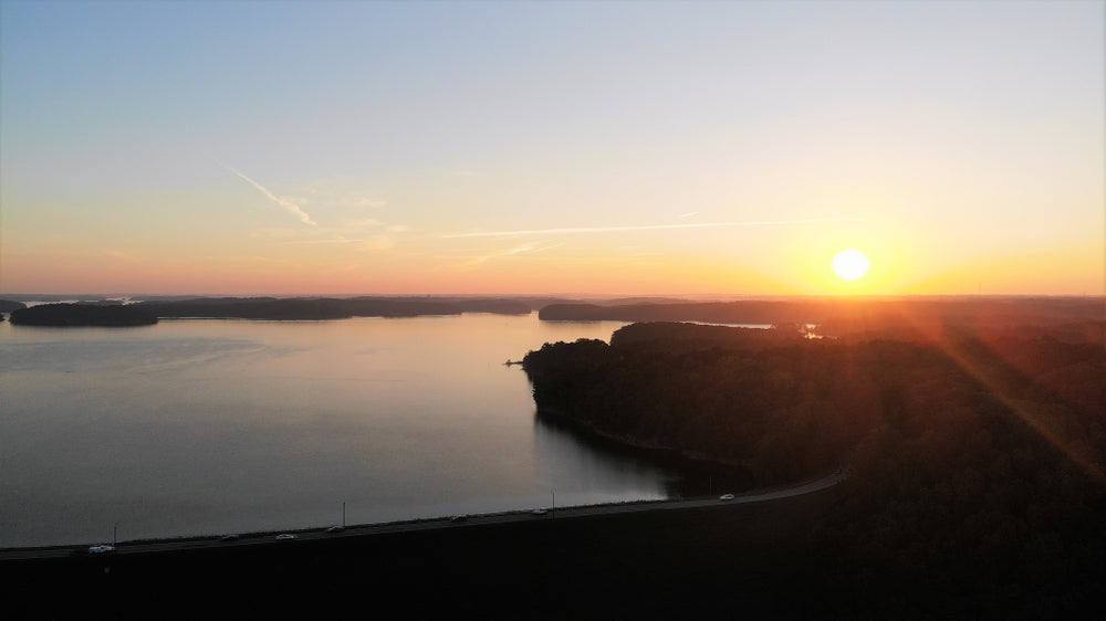 Skyline Over Lake Lanier in Cumming Georgia