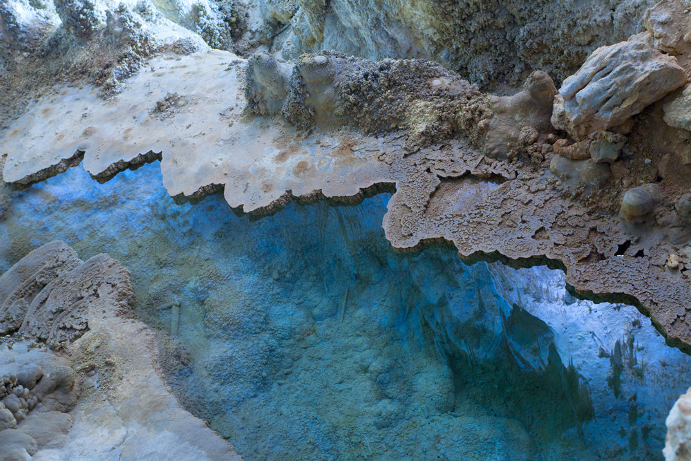 Underground Pool at Carlsbad Caverns National Park New Mexico