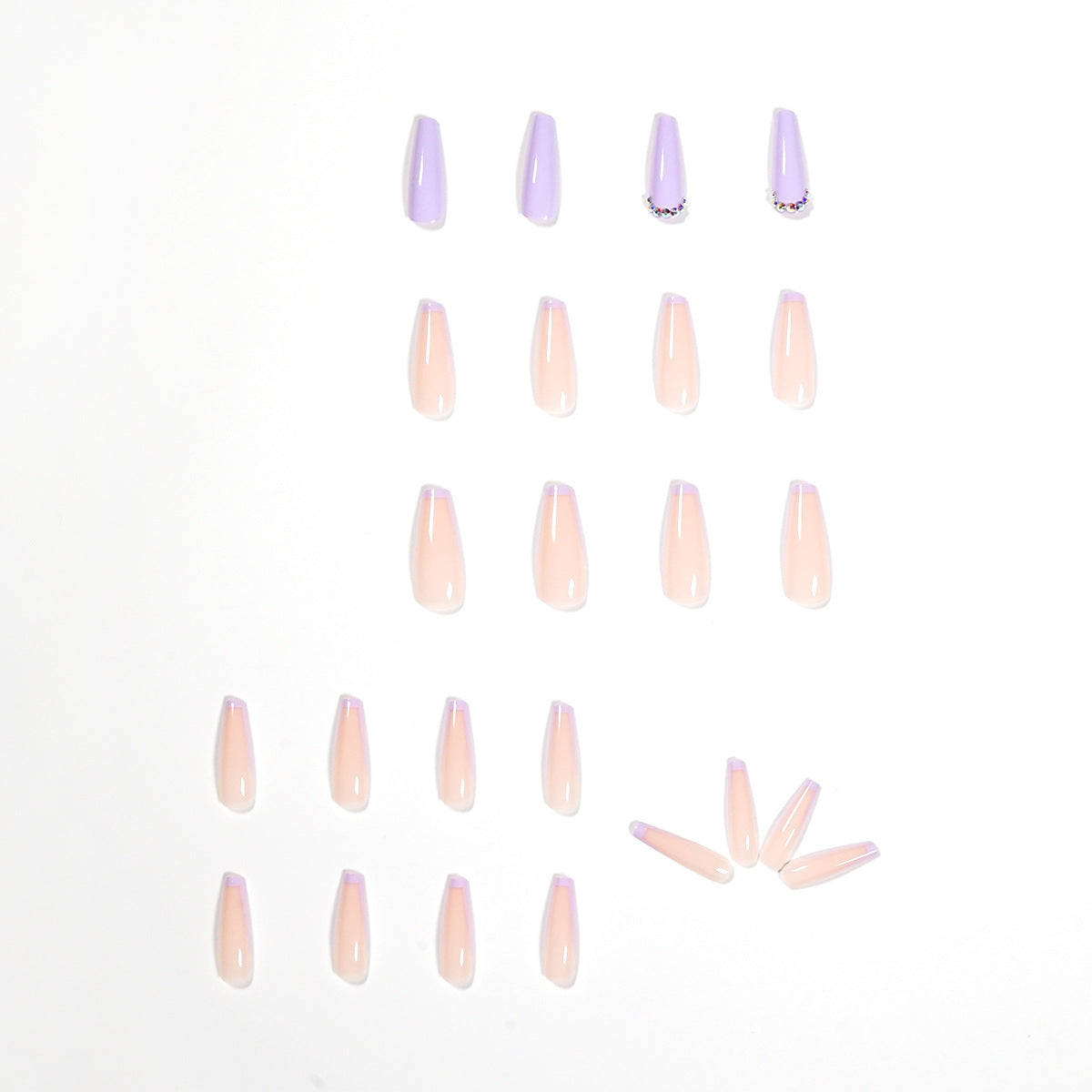 Lavender Press-On Nails – sexicats
