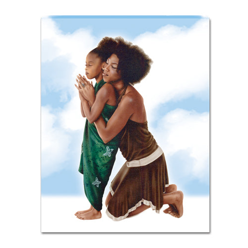 african american mother and daughter art